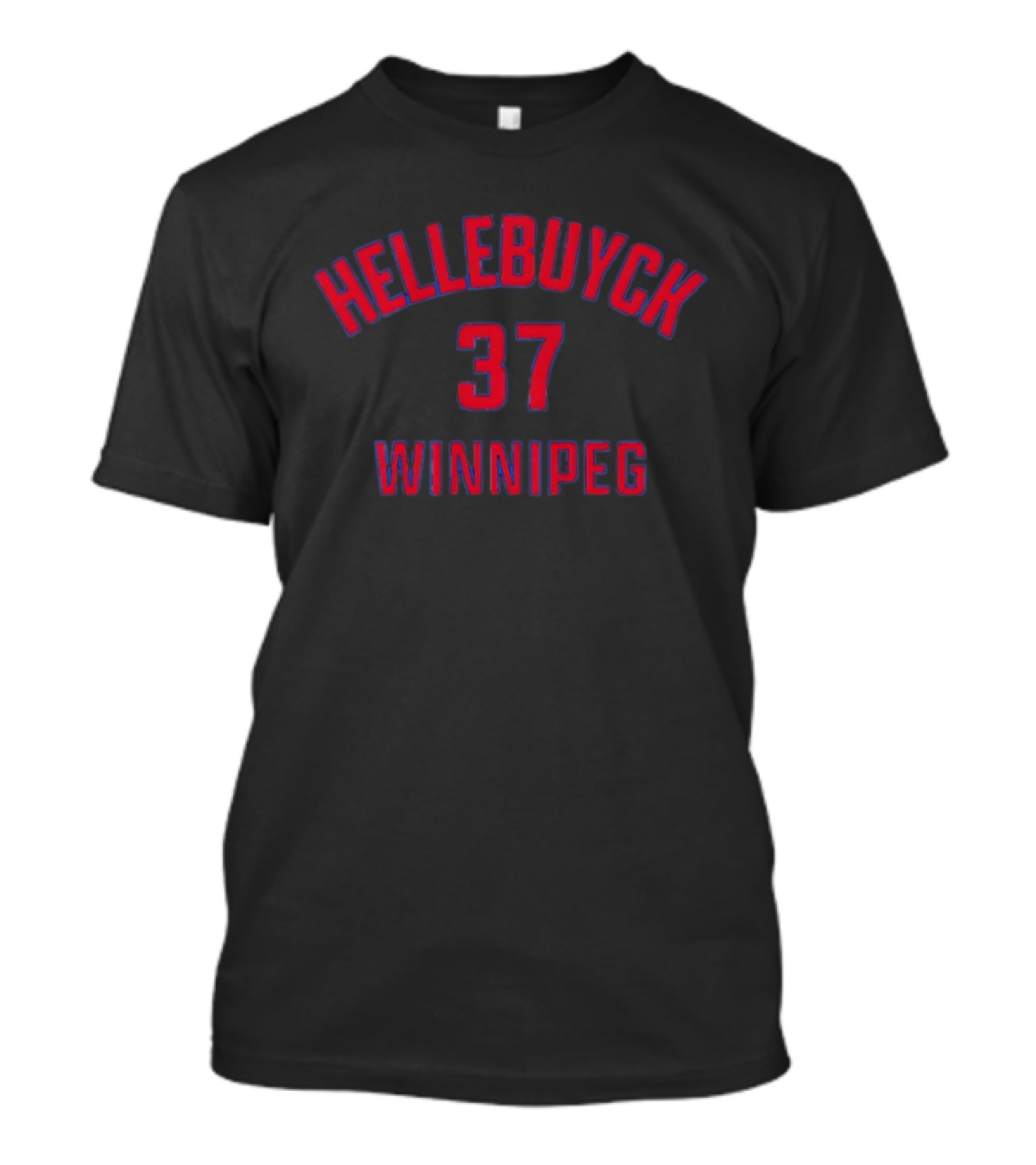 Hellebuyck 37 Winnipeg Jets Hockey T-Shirt