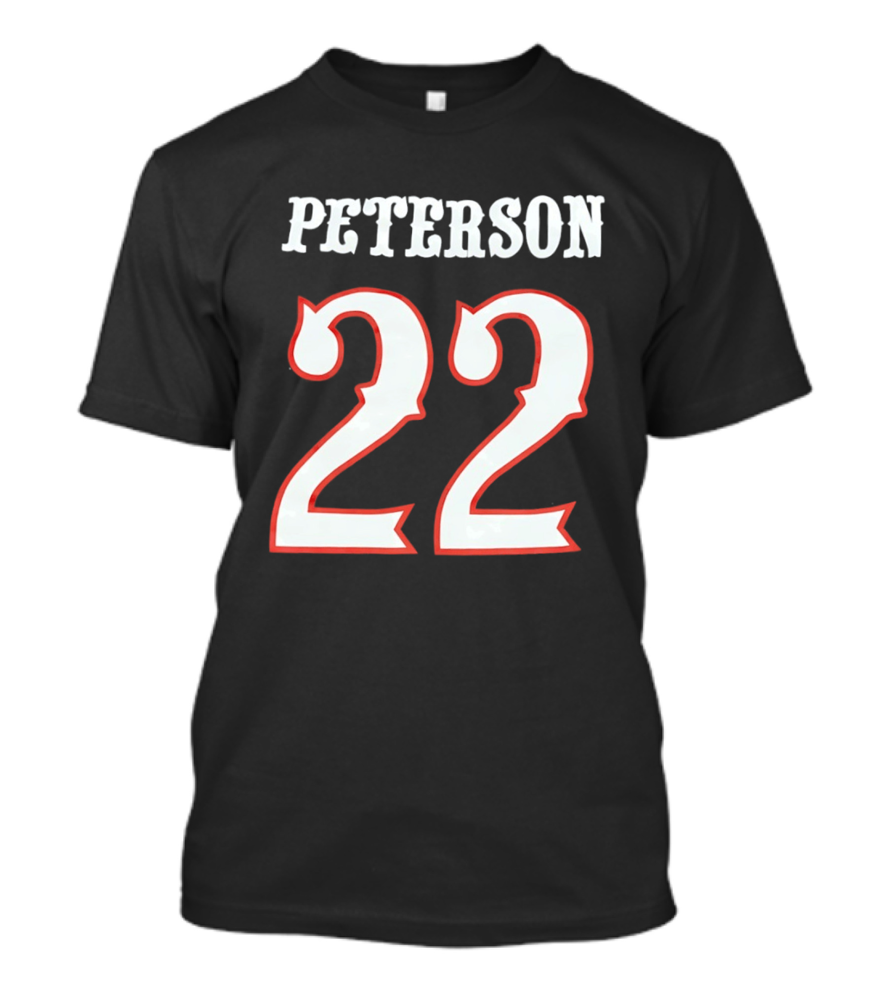 Darryn Peterson 22 Kansas Jayhawks Basketball T-Shirt