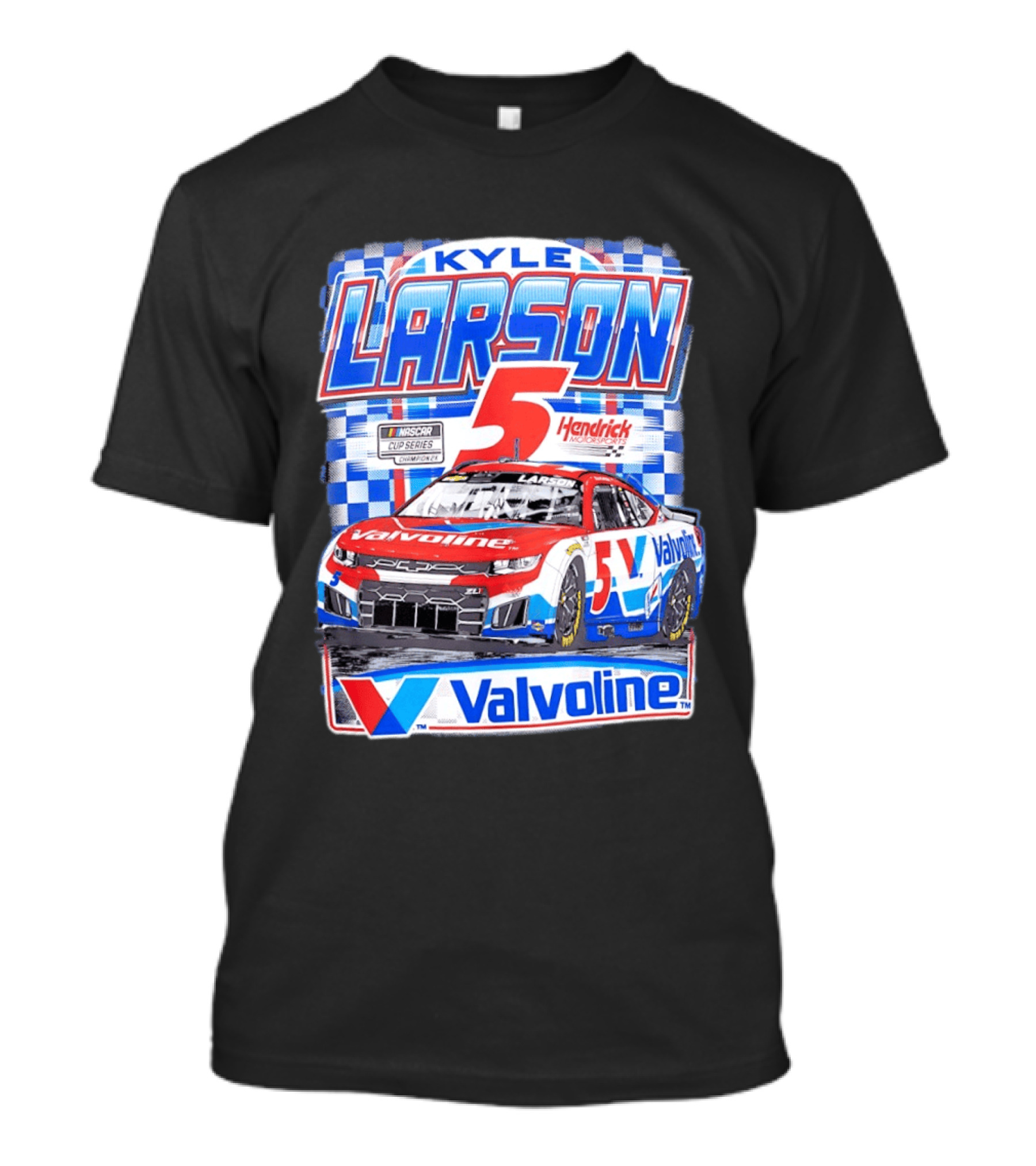 Kyle Larson 5 Valvoline Hendrick Motorsports NASCAR Cup Series Chevrolet Camaro ZL1 T-Shirt