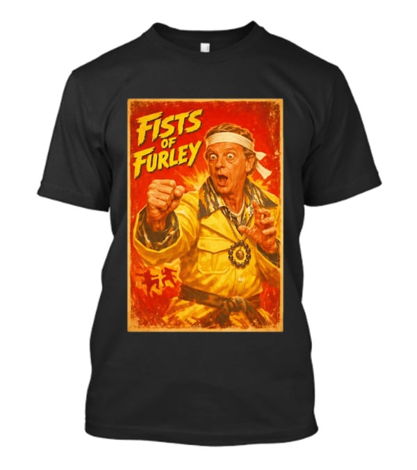 Fists Of Furley Retro Karate Kung Fu Master T-Shirt