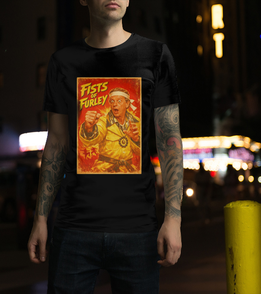 Fists Of Furley Retro Karate Kung Fu Master T-Shirt