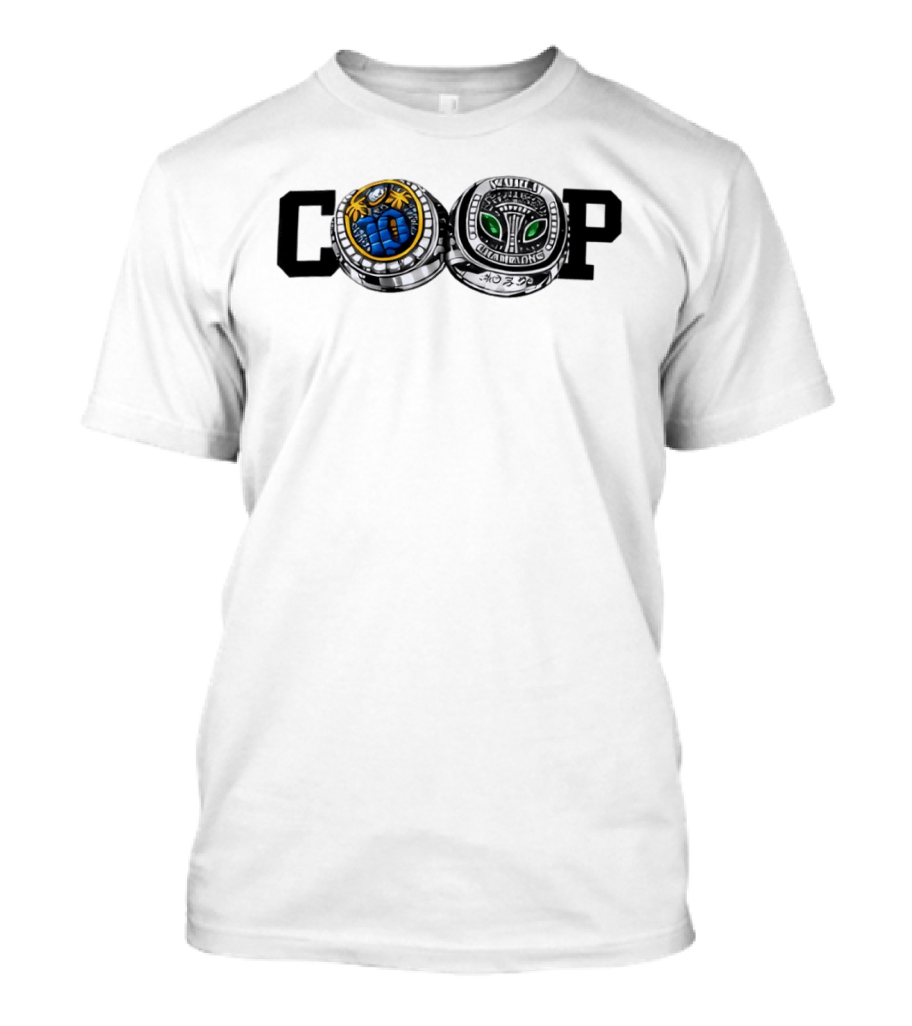 Coop Super Bowl Champion Kupp Ring Football T-Shirt