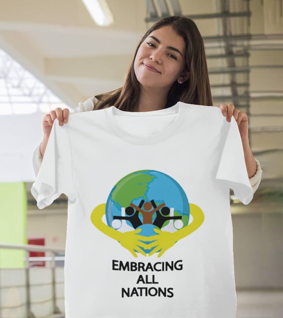 Embracing All Nations Global Unity 2026 T-Shirt