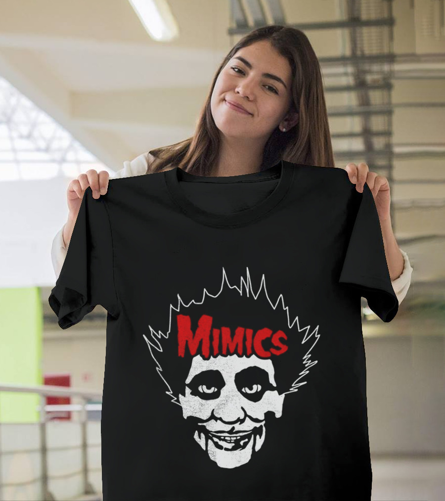 Mimics Fergus Joker Face Wild Hair T-Shirt