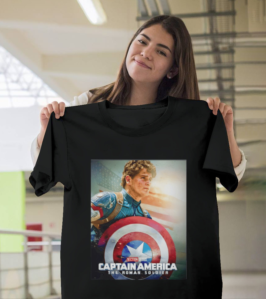 SECTION STUDIOS Captain America The Roman Soldier T-Shirt