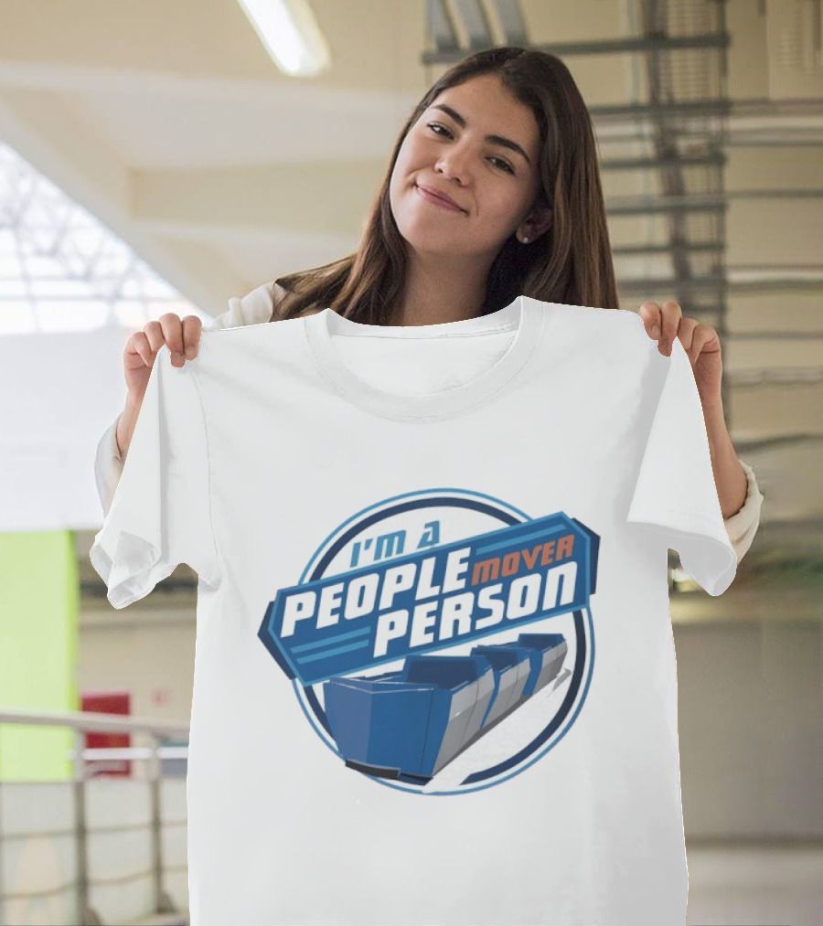 I'm A People Mover Person Retro Style Transport T-Shirt