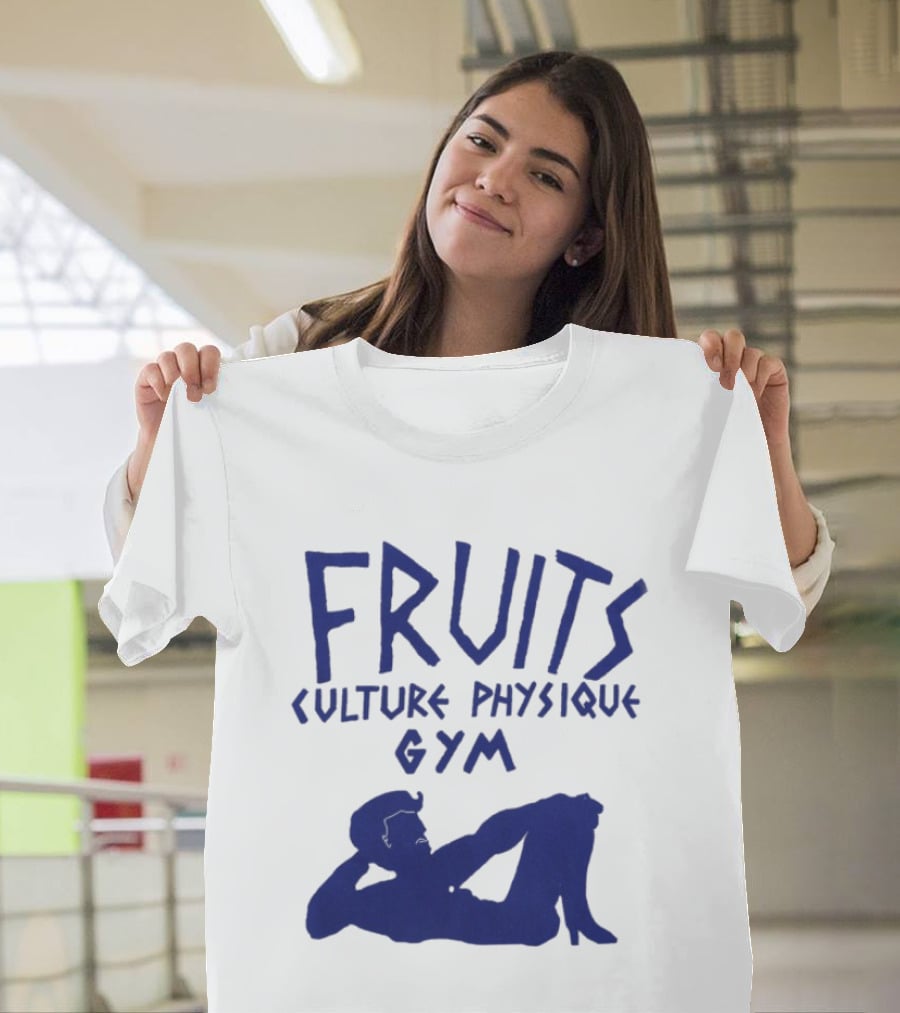 FRUITS Culture Physique Gym Silhouette Fitness T-Shirt