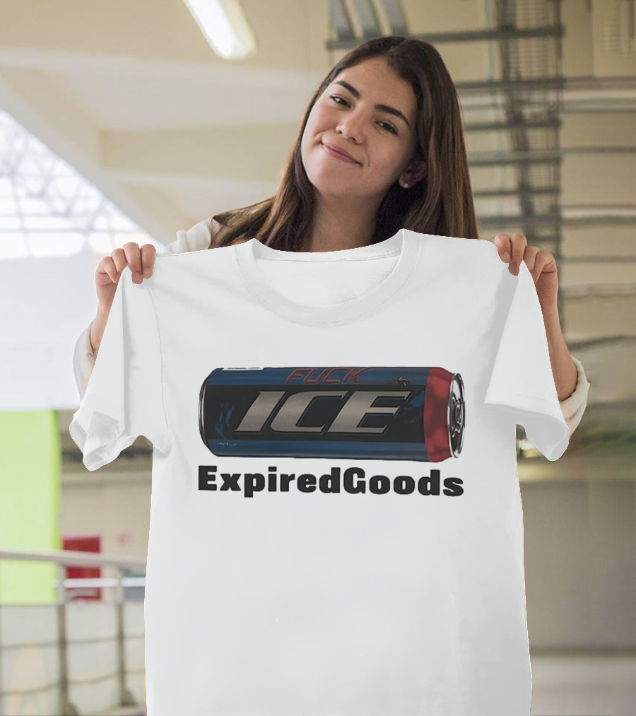 Expired Goods Fuck Ice Can Design Iconic Pop Culture T-Shirt