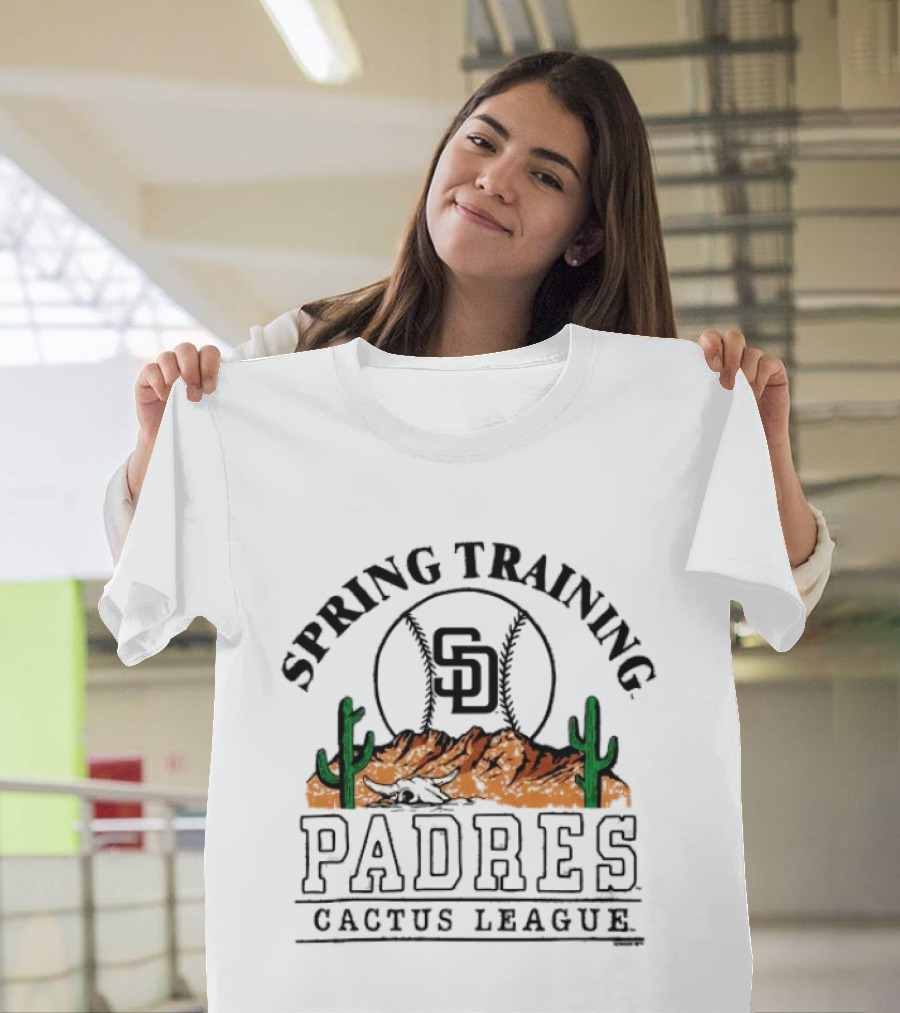 San Diego Padres Spring Training Cactus League Desert T-Shirt