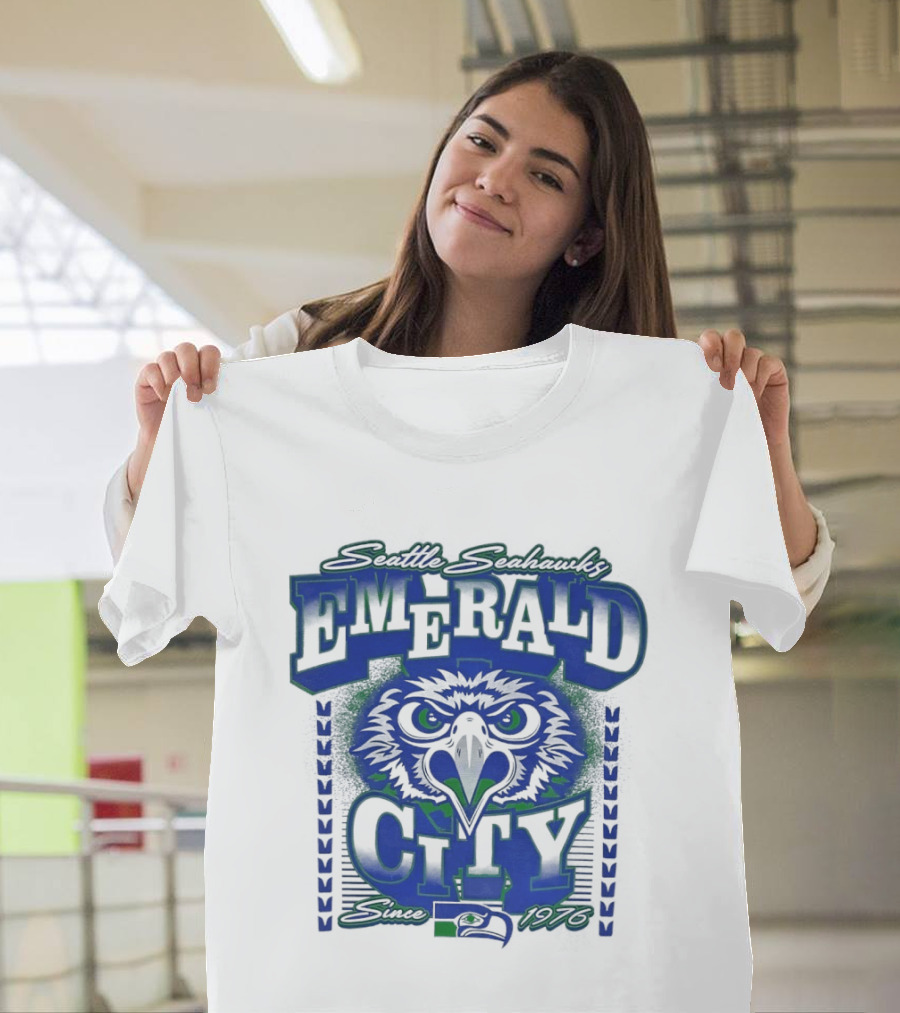 Seattle Seahawks Emerald City Since 1976 T-Shirt