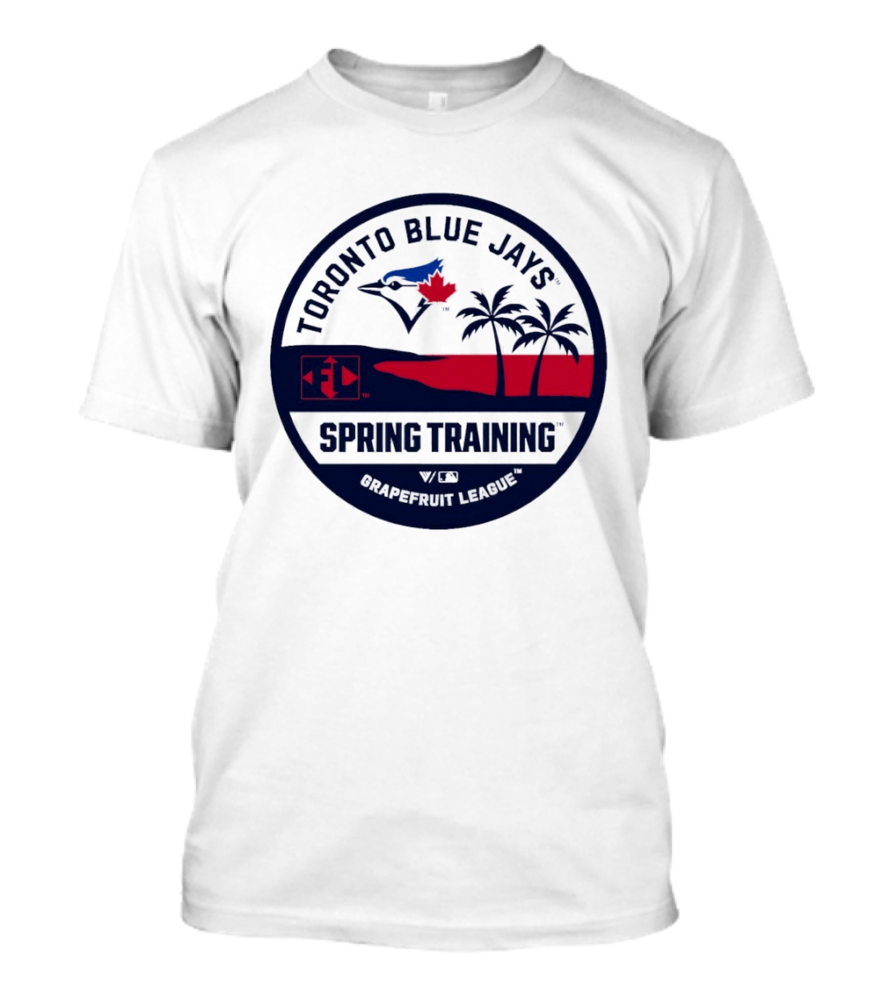 Toronto Blue Jays Spring Training Luxe Knit Palm Trees T-Shirt