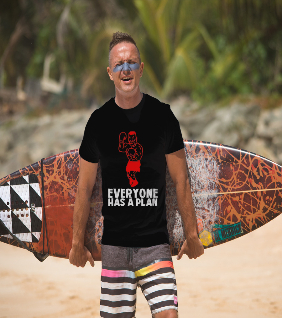 Everyone Has A Plan Punchout Video Game Boxing T-Shirt