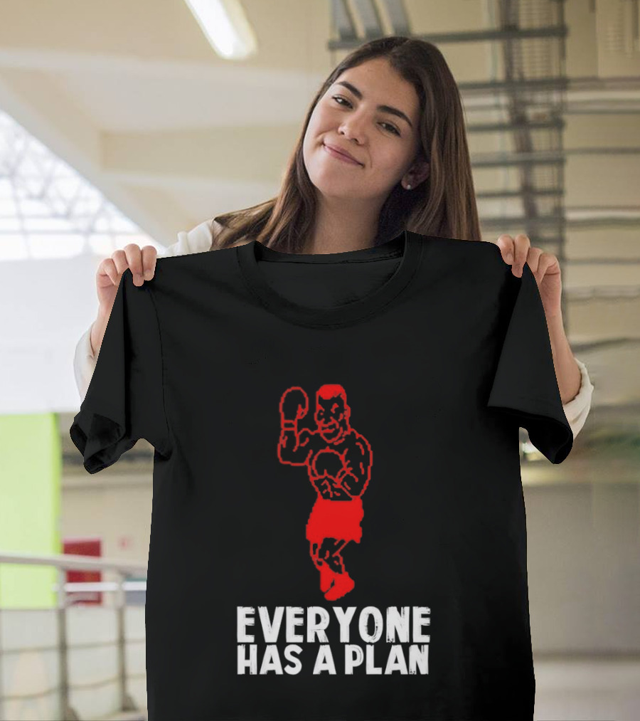 Everyone Has A Plan Punchout Video Game Boxing T-Shirt