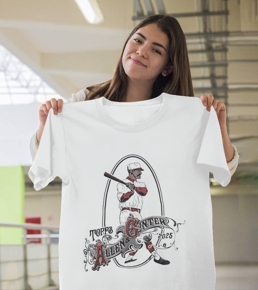 Allen And Ginter 2025 Vintage Baseball Player T-Shirt