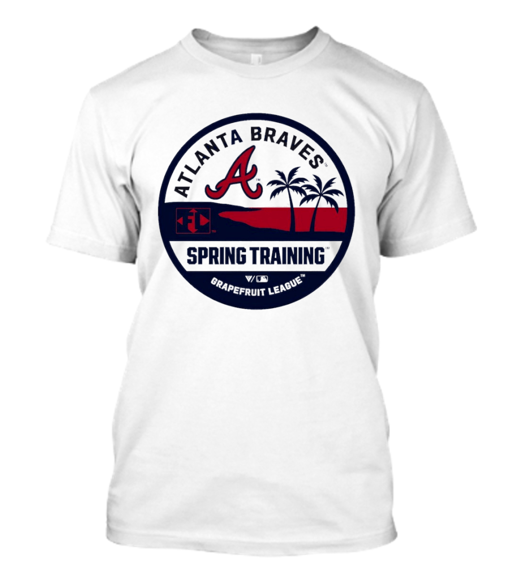 Atlanta Braves Spring Training Grapefruit League Luxe Knit Levelwear T-Shirt