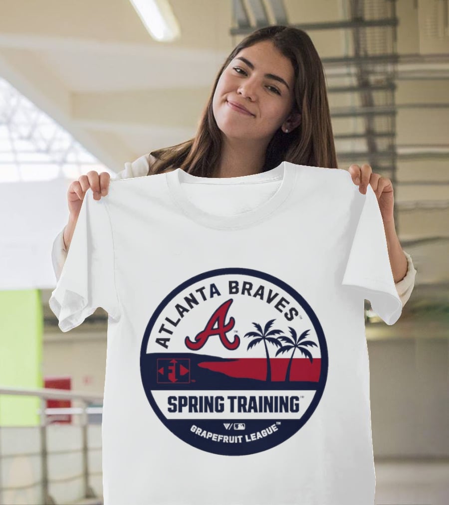 Atlanta Braves Spring Training Grapefruit League Luxe Knit Levelwear T-Shirt