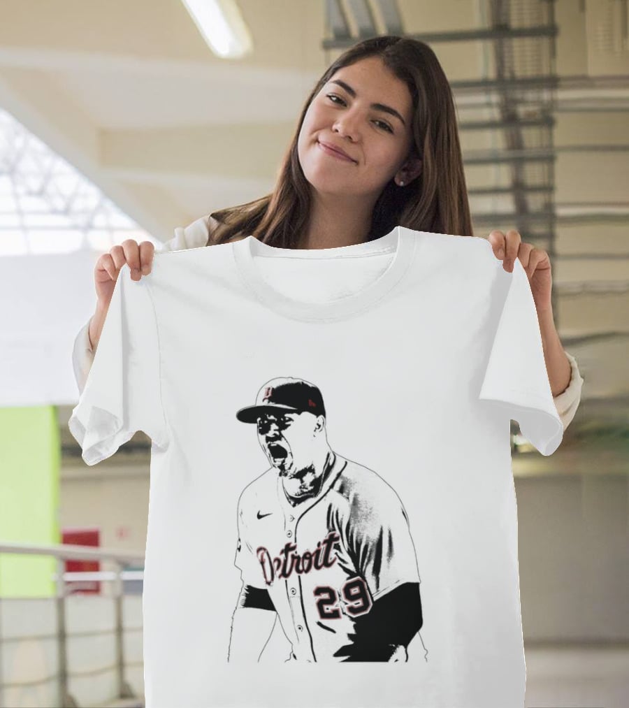 Detroit Tigers Tarik Skubal 29 Don't Tap T-Shirt