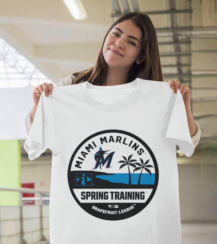 Miami Marlins Spring Training Grapefruit League Luxe Knit T-Shirt