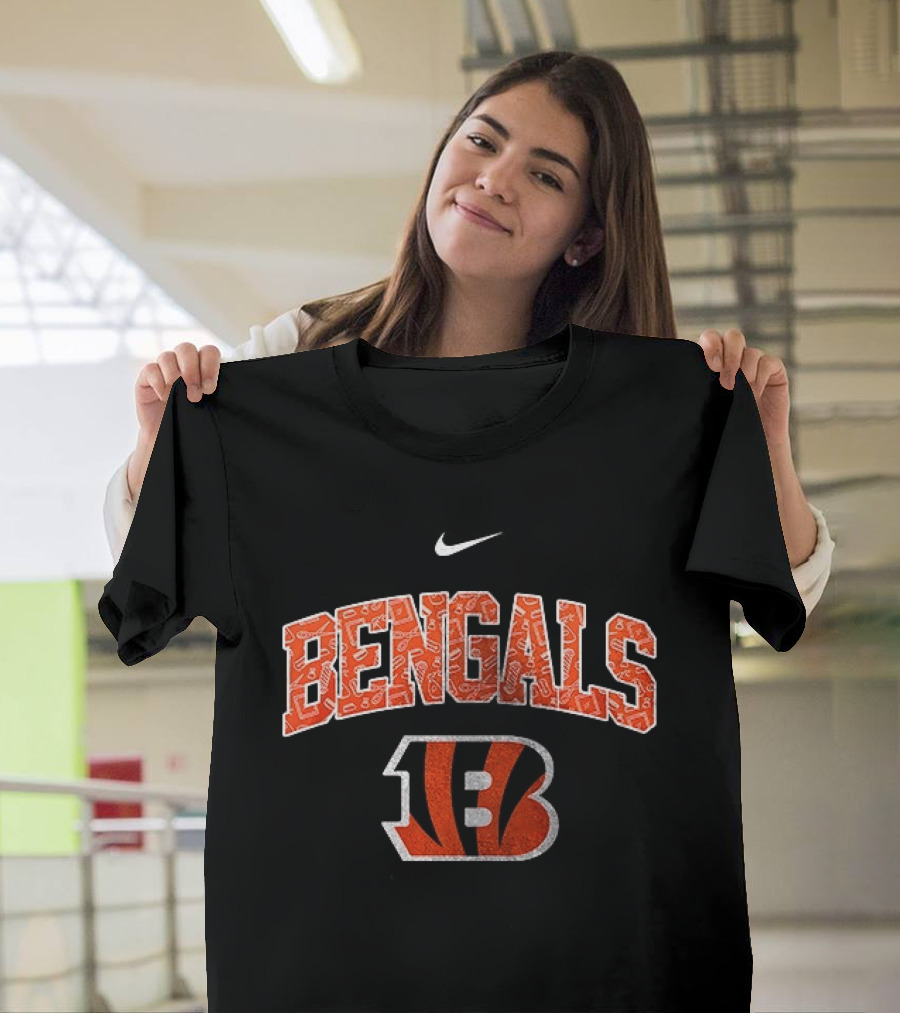 Cincinnati Bengals Love Nike Bengals B T-Shirt