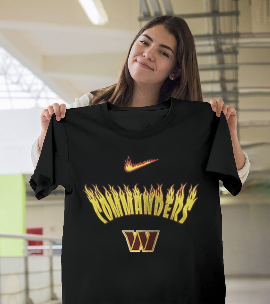 Nike Washington Commanders Firewave Take Command T-Shirt