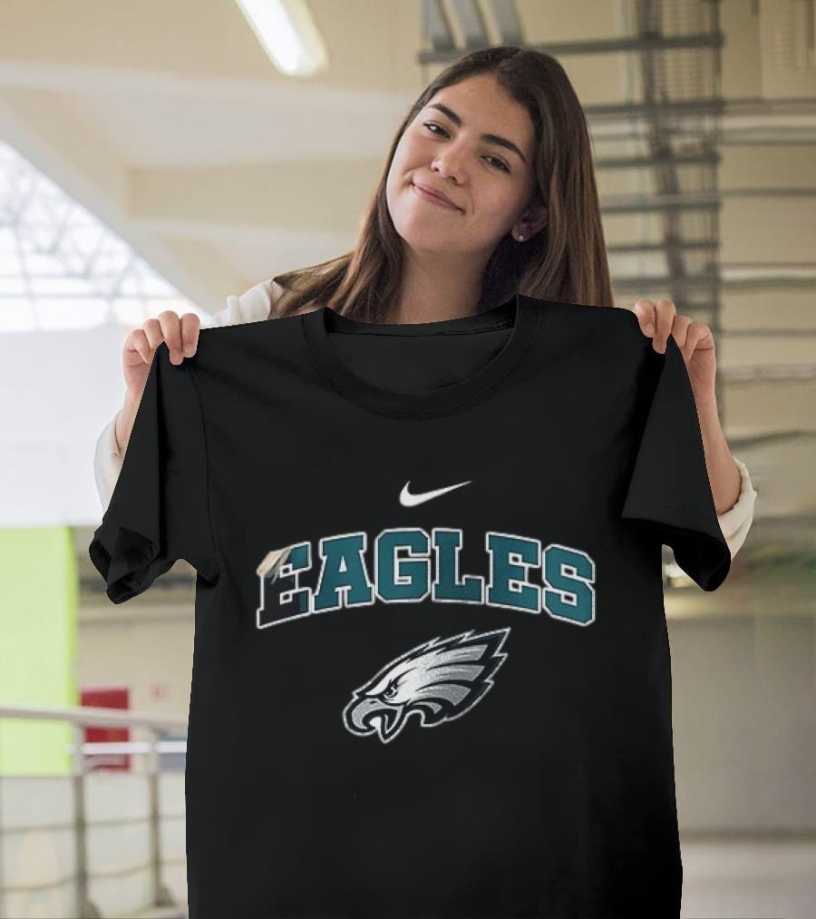 Philadelphia Eagles Hairstylist Nike Logo Eagles T-Shirt