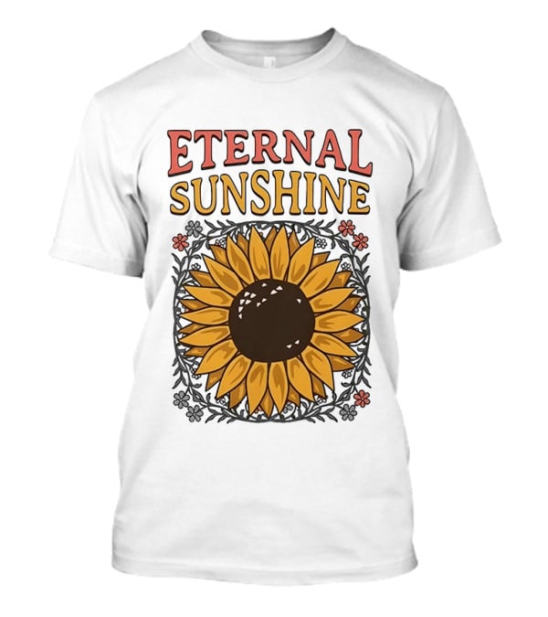 Eternal Sunshine Sunflower Blossom Floral T-Shirt