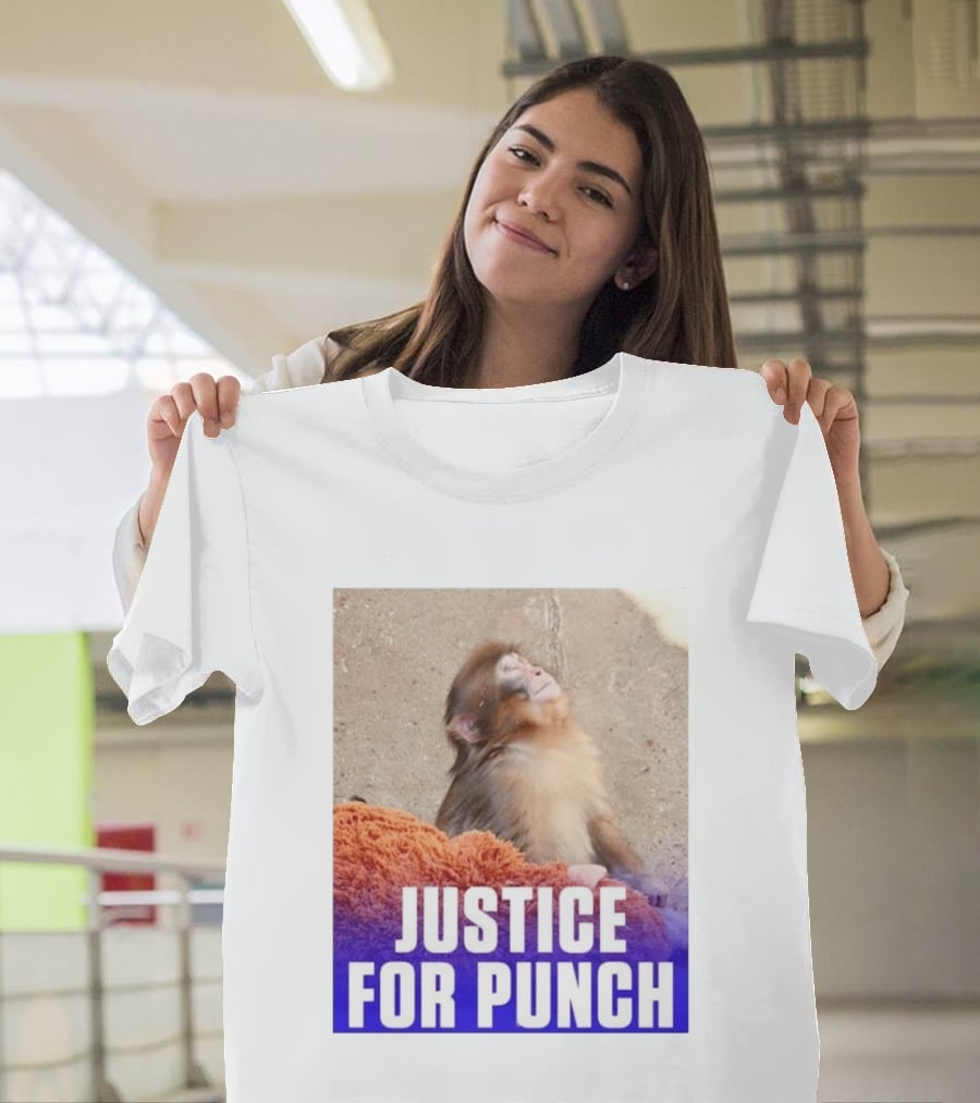 Justice For Punch Monkey T-Shirt