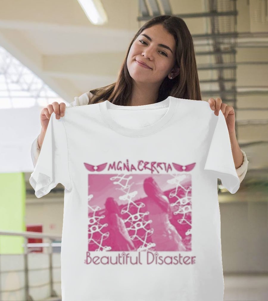 MGNA Crrrta Beautiful Disaster Butterflies T-Shirt