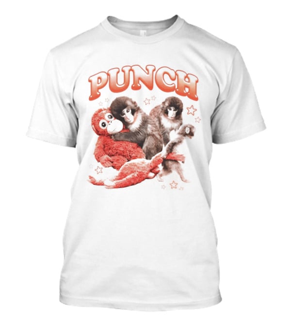 Punch The Monkey With Playful Puppet Friends T-Shirt