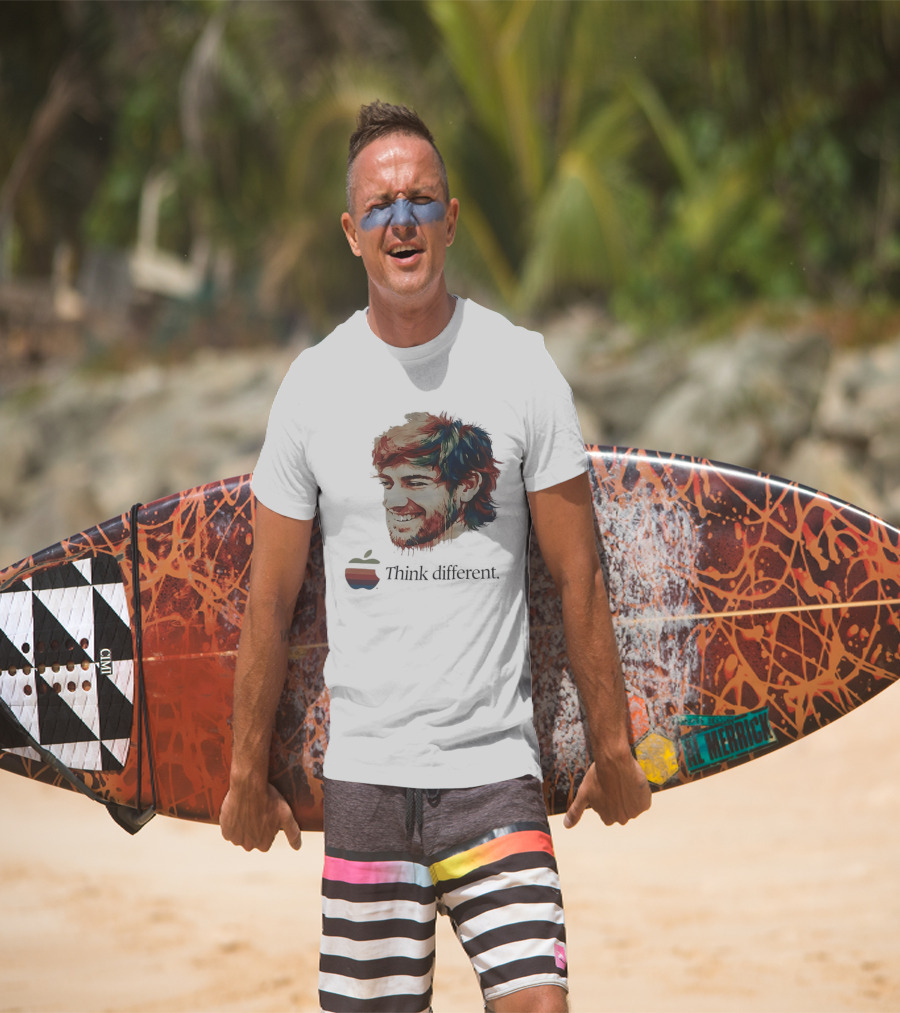 Apple Think Different Multicolored T-Shirt