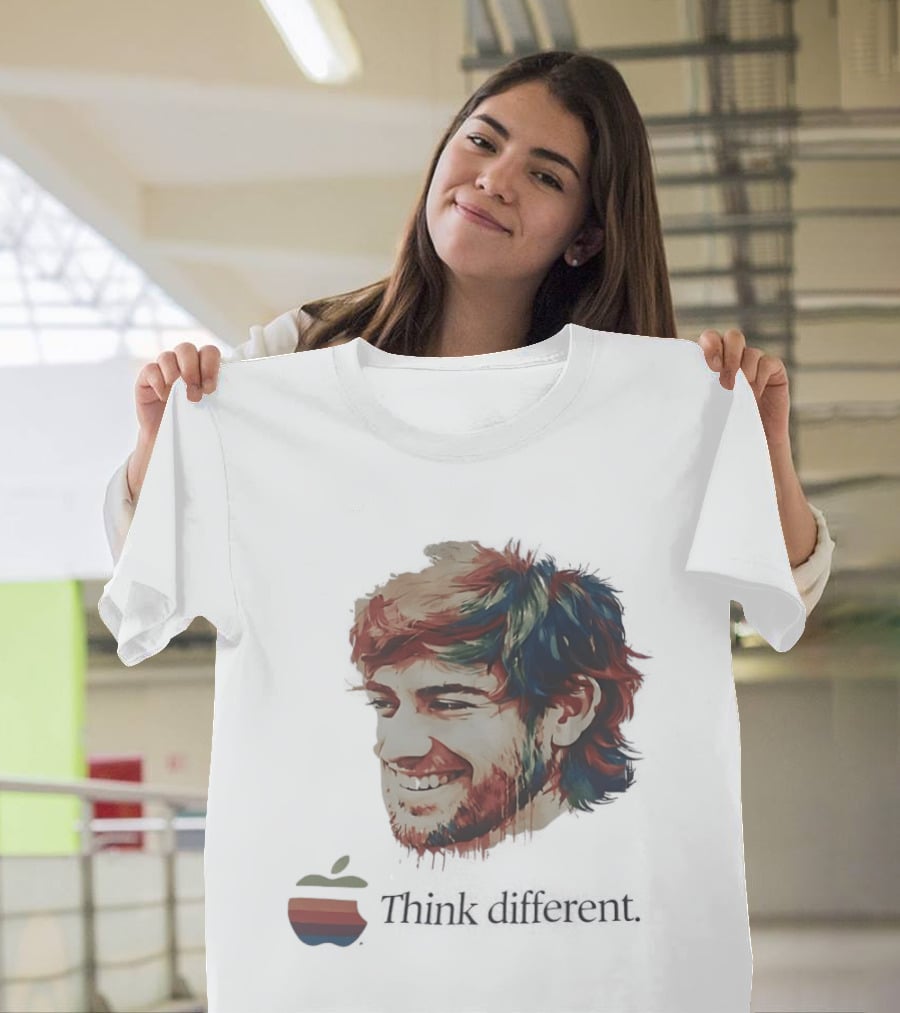 Apple Think Different Multicolored T-Shirt