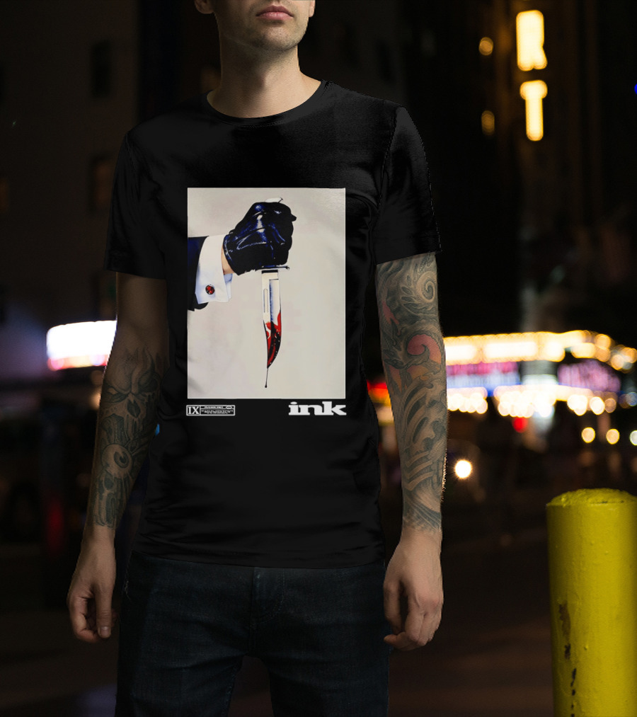 Ice Nine Kills Scream 7 Nightmare On The Knife Part One Bloodied Blade T-Shirt