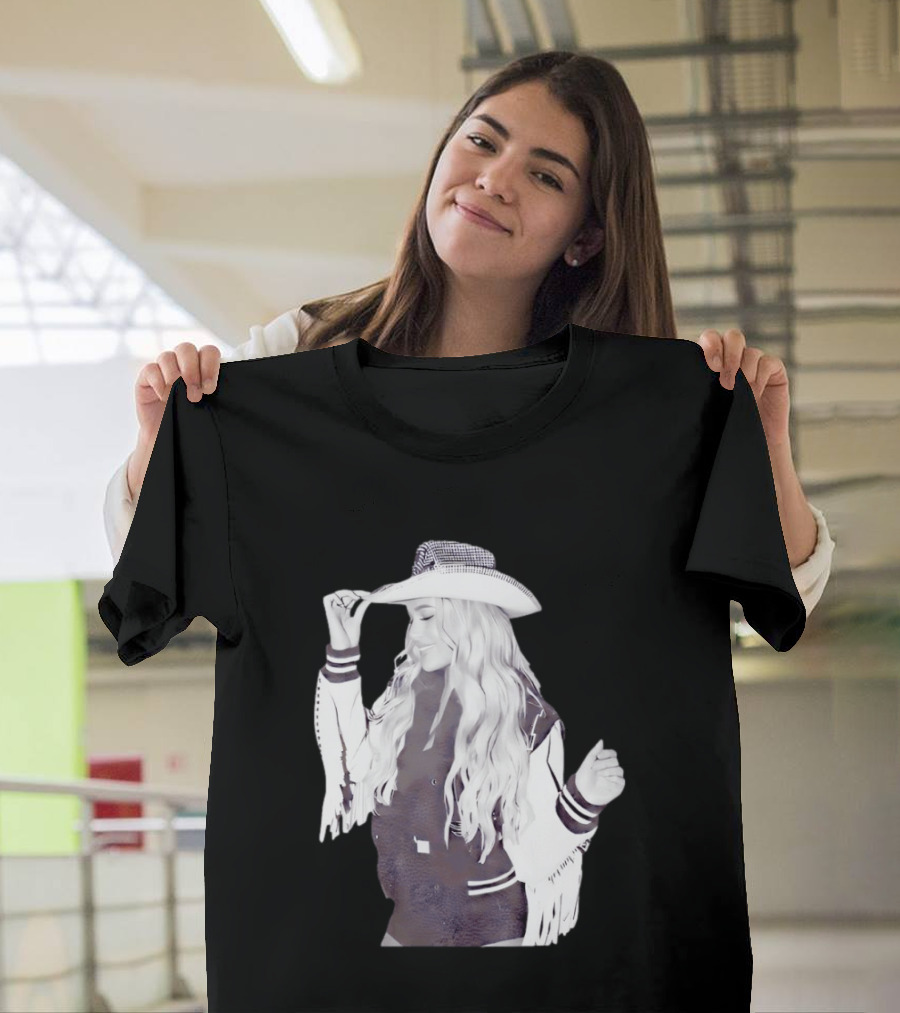 Megan Moroney Cloud 9 Tour 2026 Fringed Cowboy Hat And Jacket T-Shirt