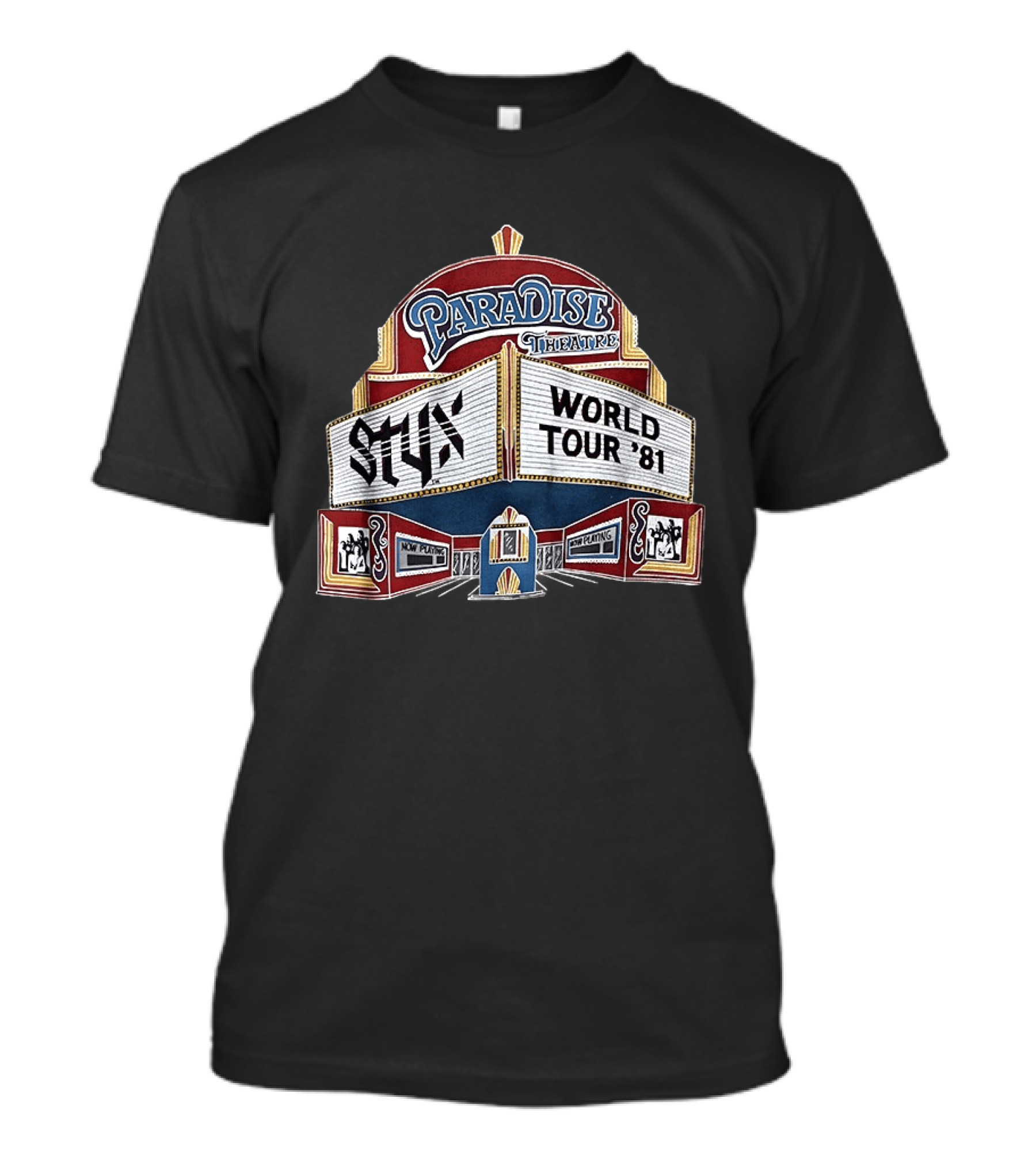 STYX Paradise Theatre World Tour '81 Marquee T-Shirt