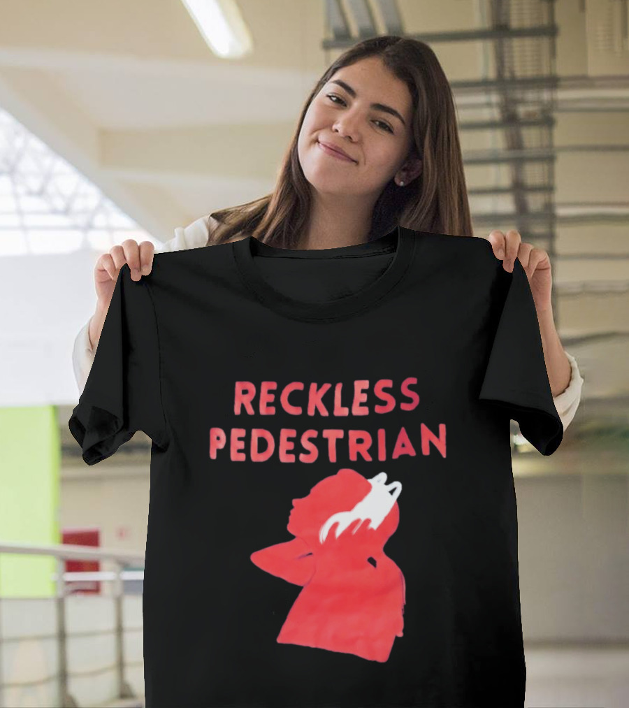 Reckless Pedestrian Bold Red T-Shirt