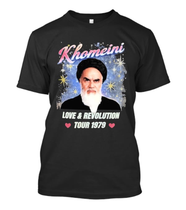 Khomeini Love & Revolution Tour 1979 T-Shirt
