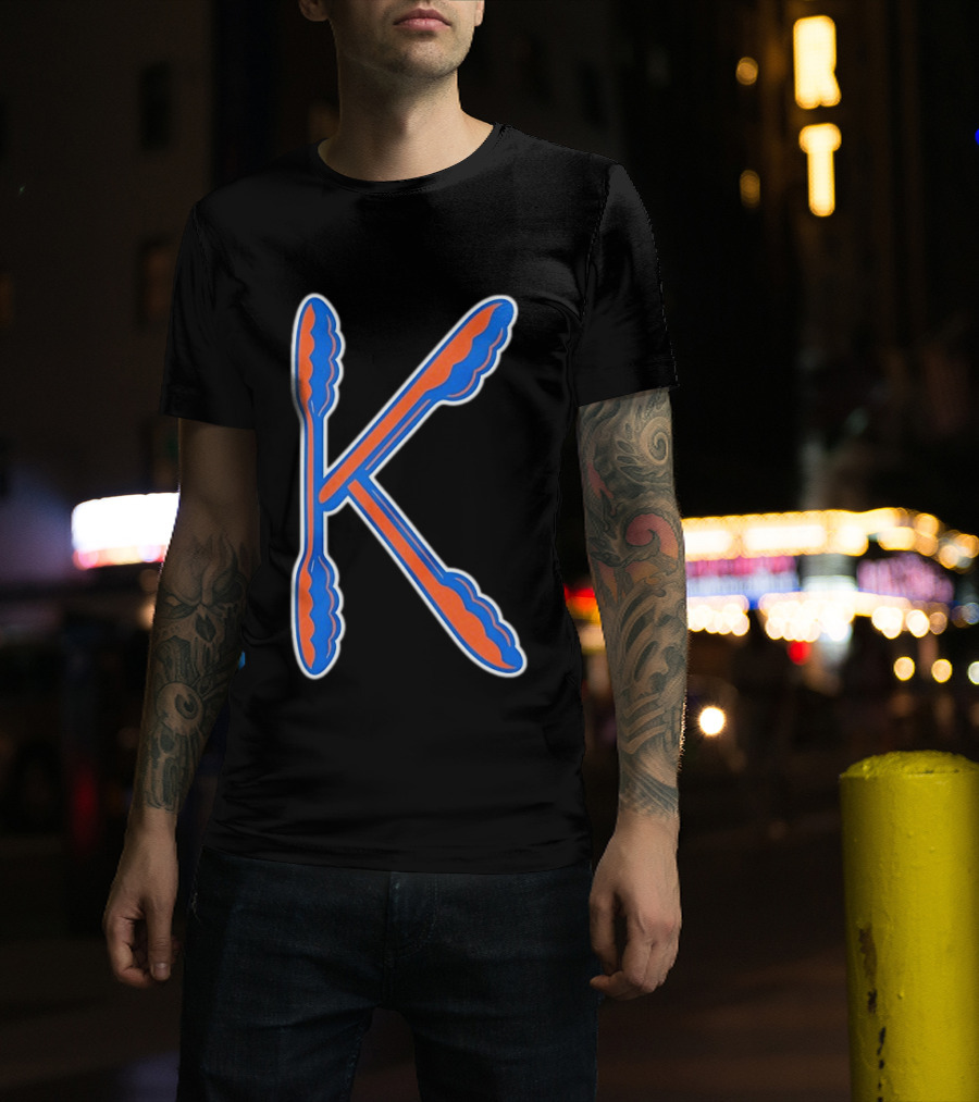 New York Mets K Tongs Baseball T-Shirt