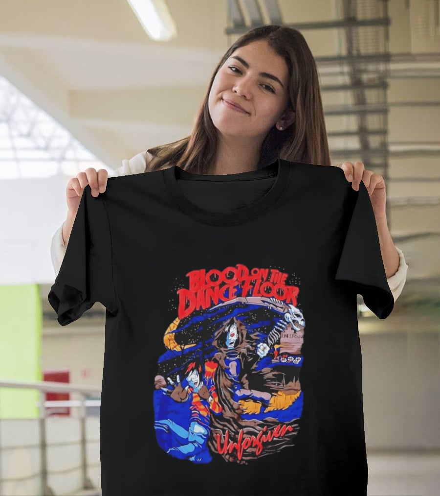Blood On The Dance Floor Unforgiven Halloween Horror Comic T-Shirt