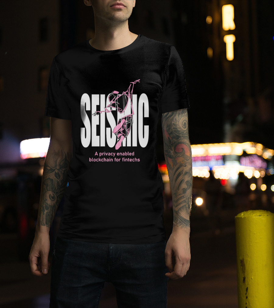 Seismic Privacy Enabled Blockchain For Fintechs T-Shirt