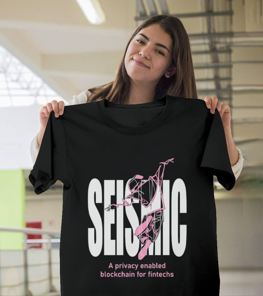 Seismic Privacy Enabled Blockchain For Fintechs T-Shirt