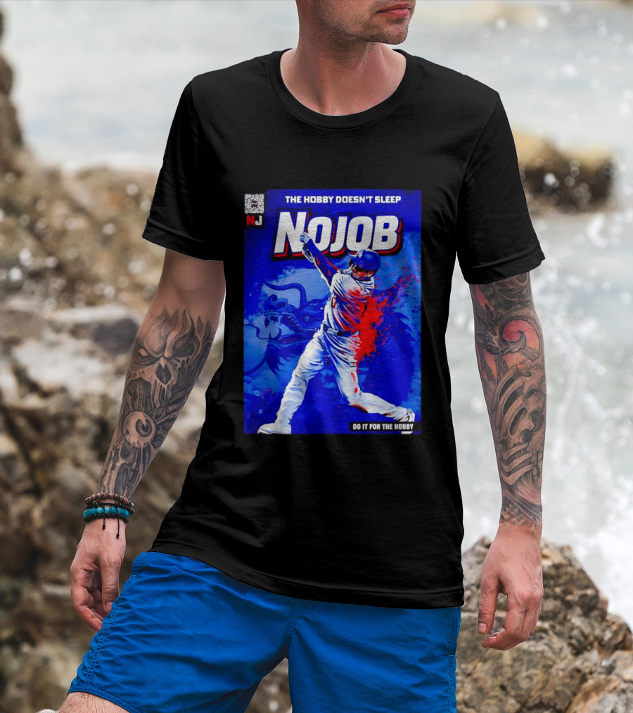 Shohei Ohtani Nojob The Hobby Doesn't Sleep Do It For The Hobby Baseball Dragon T-Shirt