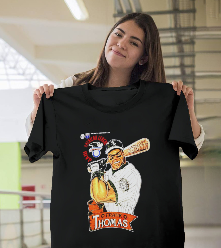 Frank Thomas Chicago White Sox MVP The Big Hurt Baseball Legend T-Shirt