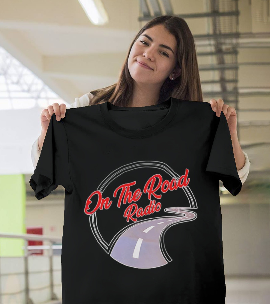 On The Road Radio Winding Highway Adventure T-Shirt
