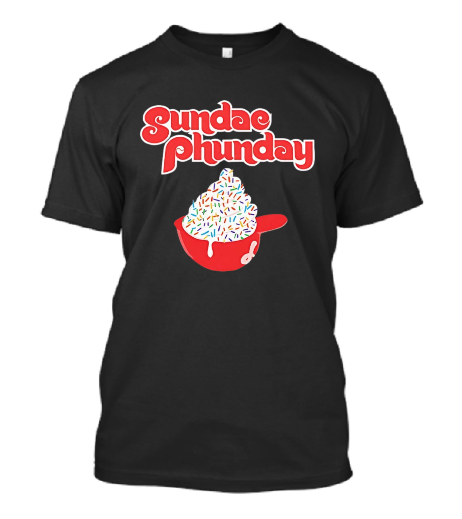 Philadelphia Phillies Sundae Phunday Ice Cream Helmet Sprinkle Delight T-Shirt