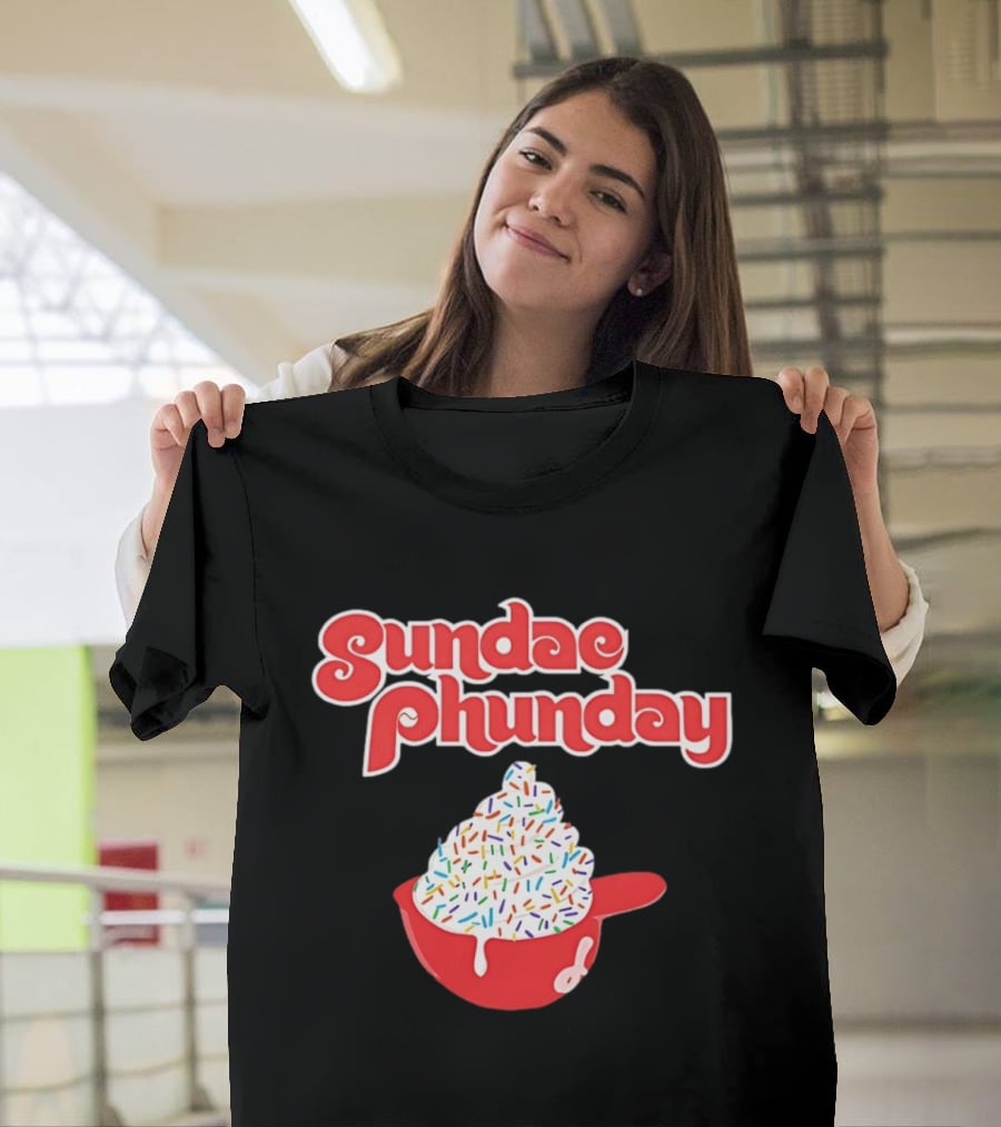 Philadelphia Phillies Sundae Phunday Ice Cream Helmet Sprinkle Delight T-Shirt