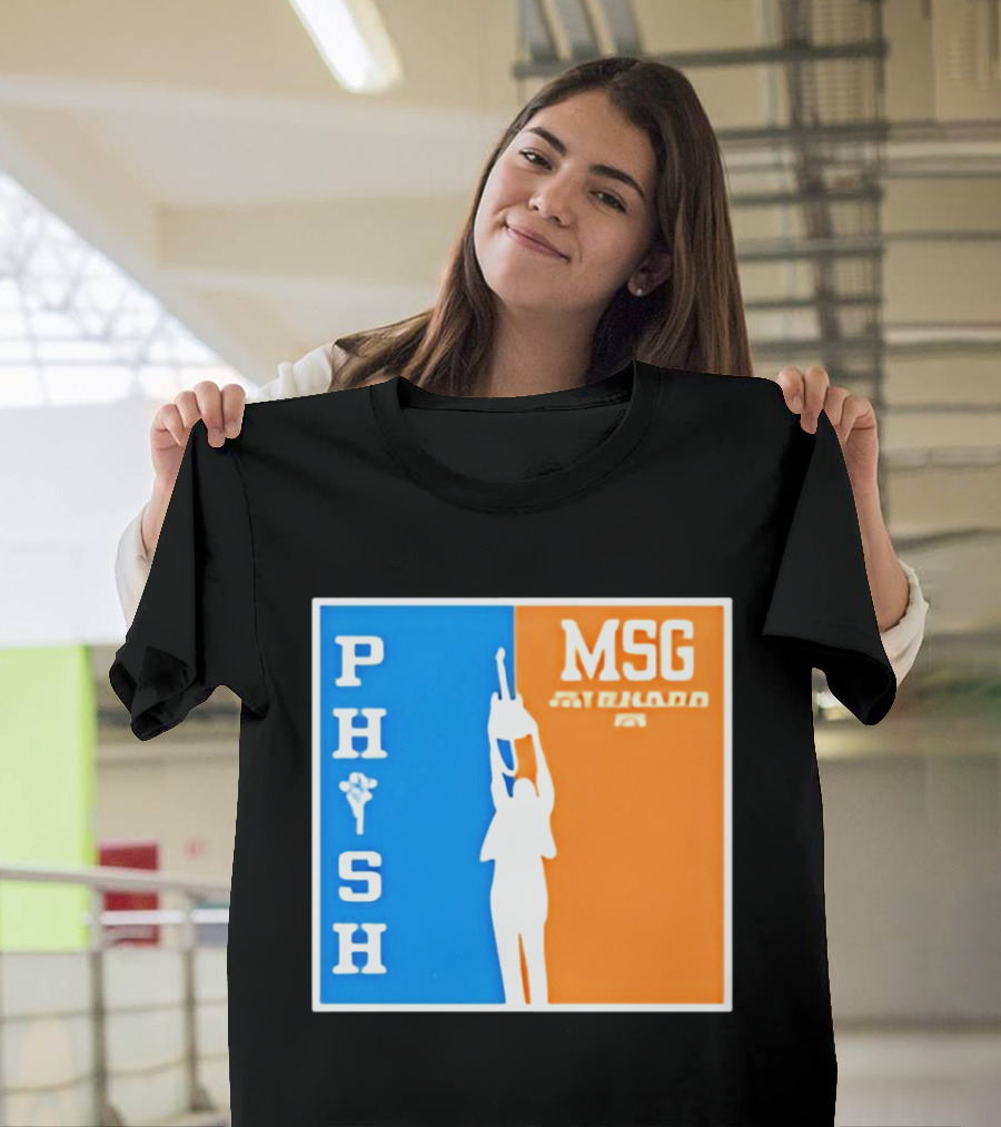 PHISH MSG Silhouette Guitar Concert Event T-Shirt