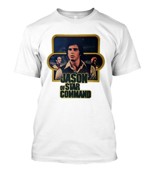 Jason Of Star Command Retro Sci Fi Series Iconic Ensemble T-Shirt