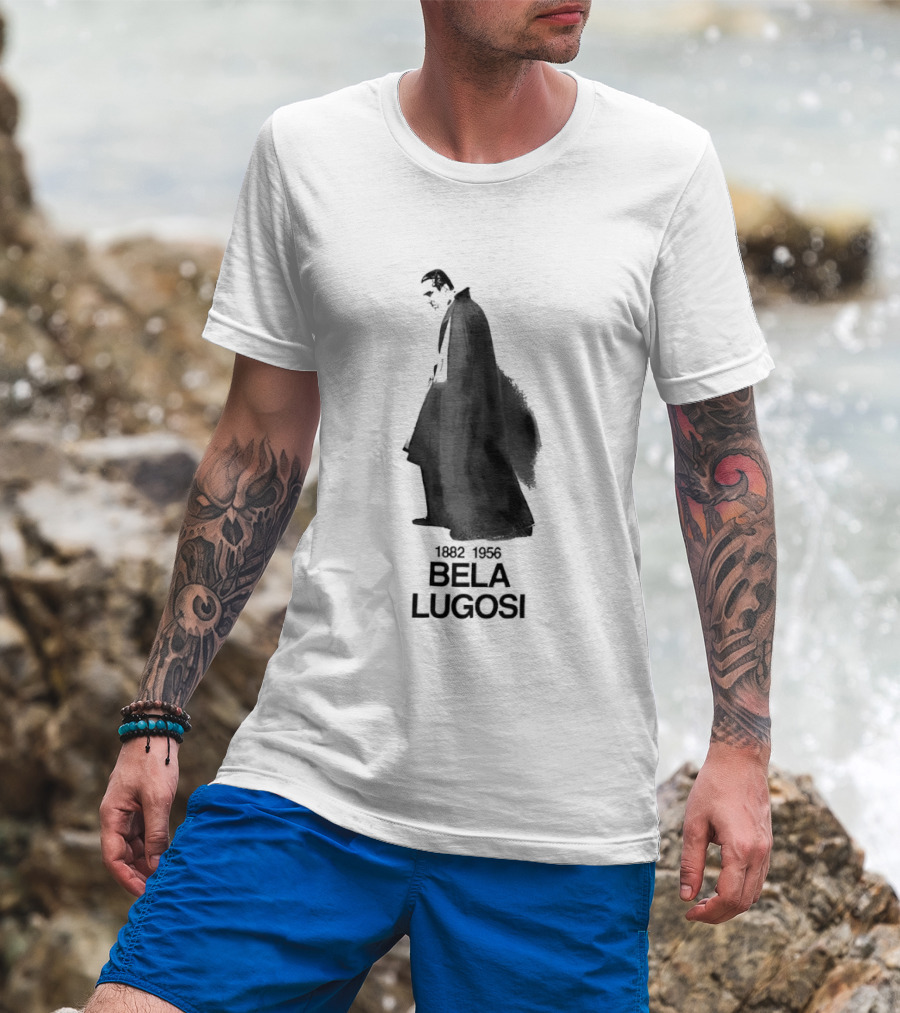 Bela Lugosi Dracula 1882 1956 Iconic Classic Horror T-Shirt