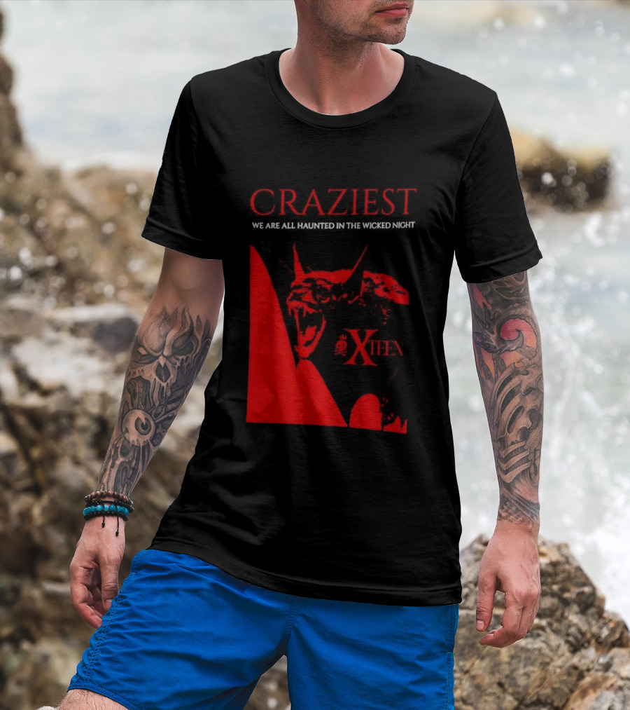 Craziest We Are All Haunted In The Wicked Night Xteen Devil T-Shirt