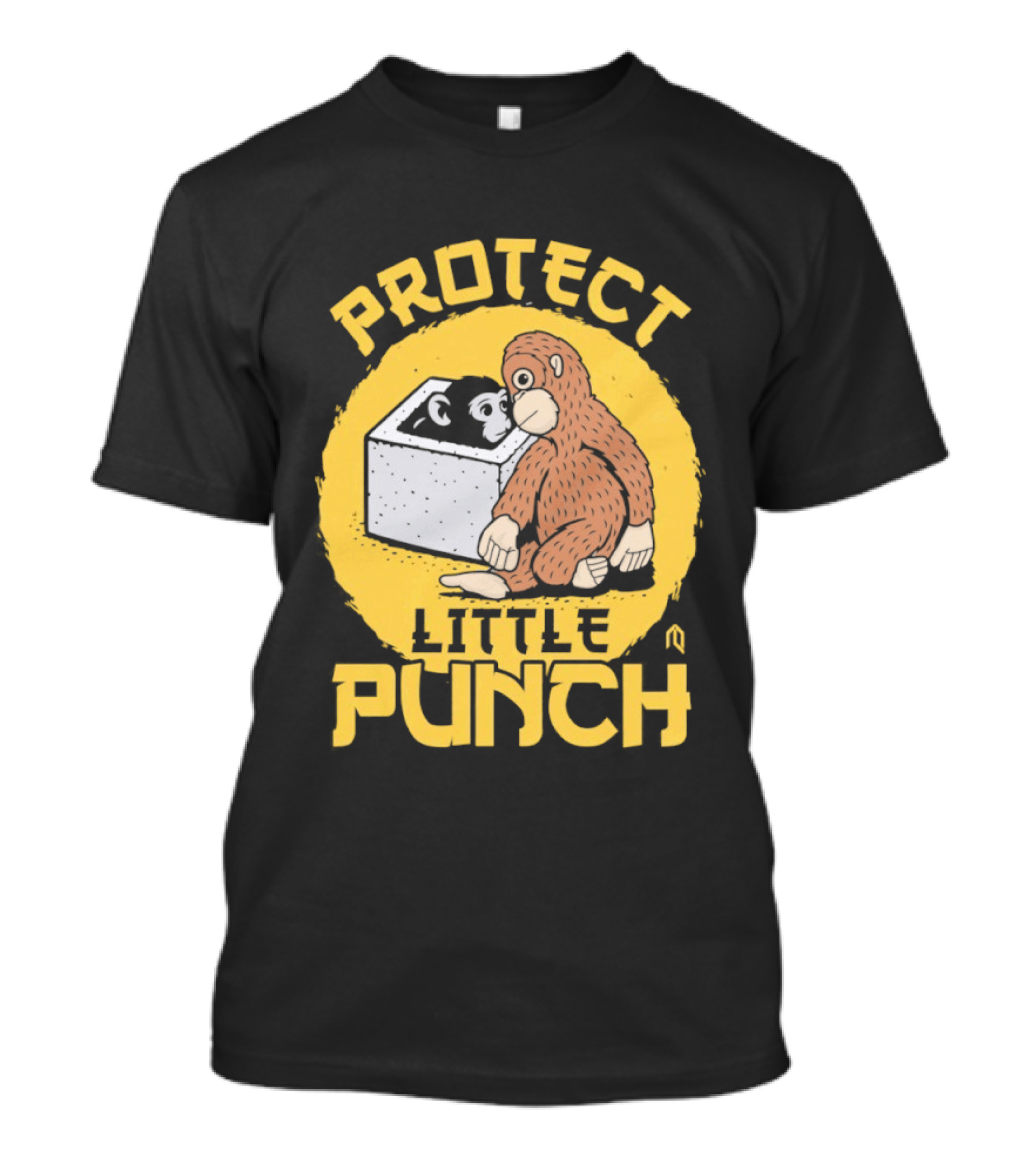 Protect Little Punch The Monkey T-Shirt